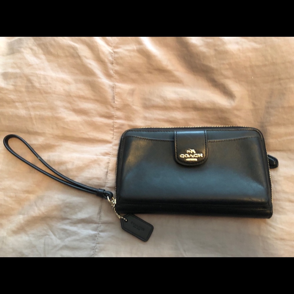 Coach Zip Around Wallet